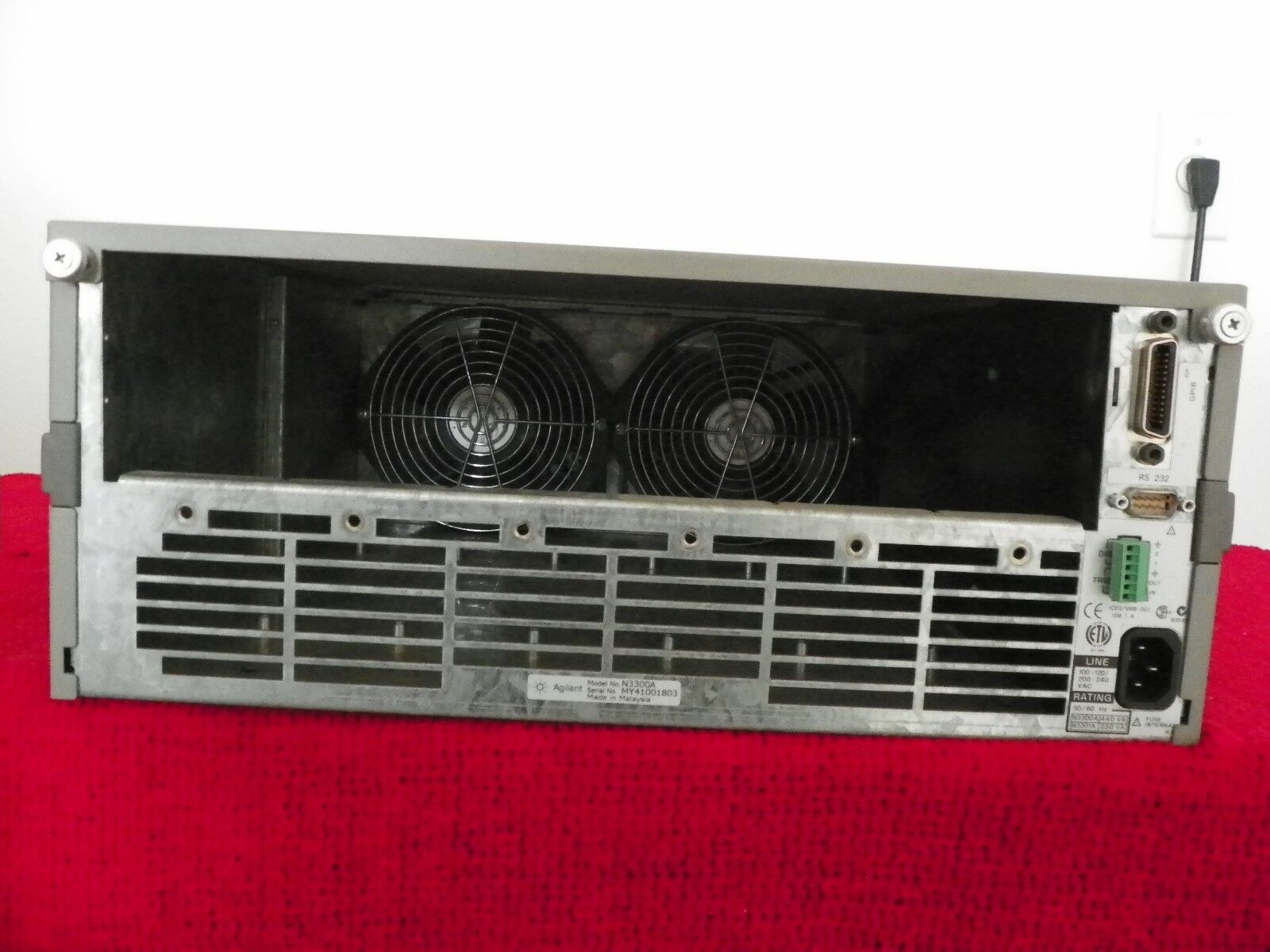 Agilent N3300A DC Electronic Load Mainframe (13 in stock) Agilent N3300A DC Electronic Load Mainframe (13 in stock)
